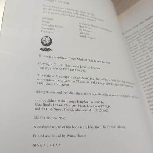 The Healing Energies of Earth book like new
