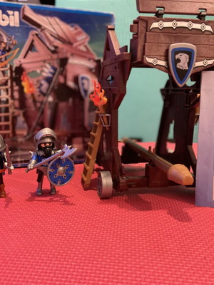 Playmobil set like new with box and minor missing parts