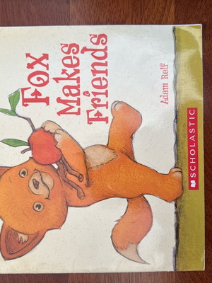 Fox Makes Friends book like new
