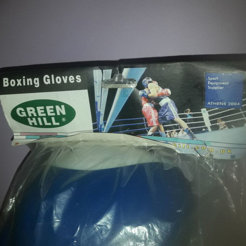 Boxing gloves Athens 2004 Olympic Games blue new