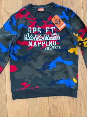 Napapijri blouse new size M colorful long sleeve