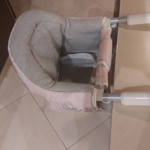 Brevi Hello Kitty table feeding chair new, pink for girl