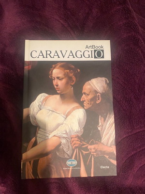 Caravaggio art book new