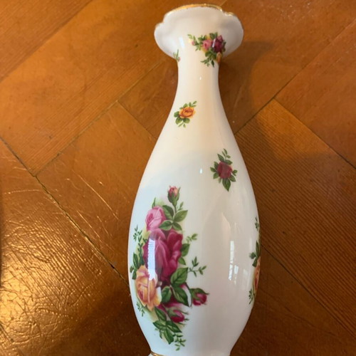 Royal Albert Old Country Roses βάζα σαν καινούργια, σετ 3 τεμαχίων