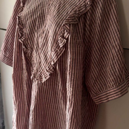 Terra & Sky women's cotton blouse 2 XL like new, pink
