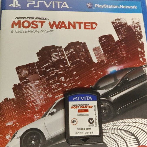 Need for Speed Most Wanted PS Vita game
