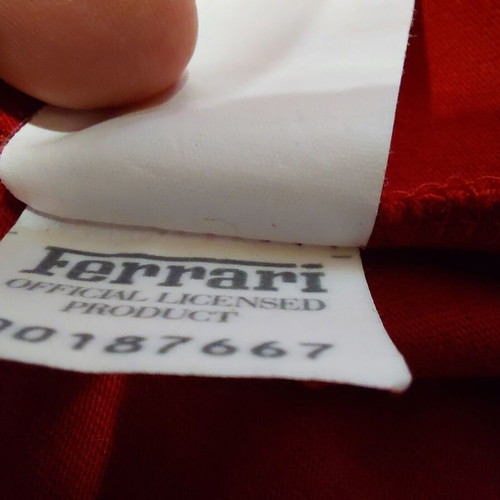 Ferrari Vintage 1999 Shirt 100% Cotton Size L Like New