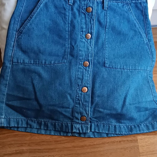 Lee denim mini skirt used, size 26, blue