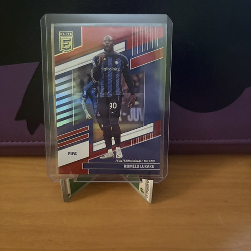 Romelu Lukaku Red Panini Donruss Elite Legend card new