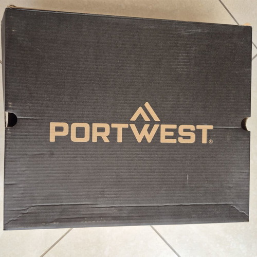 Portwest Foyle Safety Boot S3 HRO CI HI FD11 size 46 like new, black