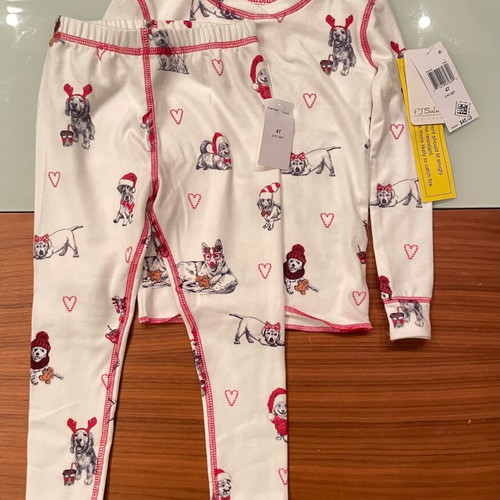 P.J. Salvage Christmas pajamas new, set of 4, USA