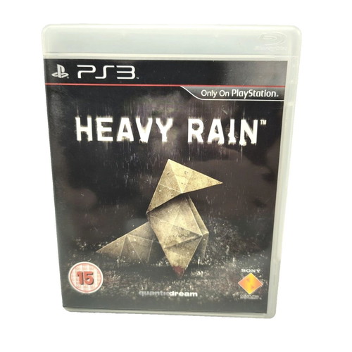 Heavy Rain PlayStation 3 game like new with manual