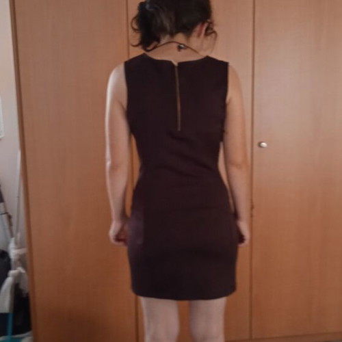 Dress Italian made with sequins, used, size small