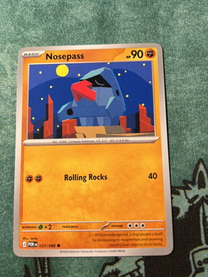 Nosepass κάρτα Pokemon μεταχειρισμένη