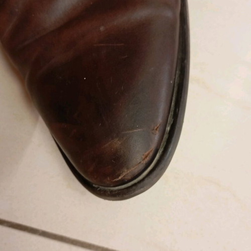 Δερμάτινα μποτάκια Airstep μεταχειρισμένα, καφέ, μέγεθος 45
