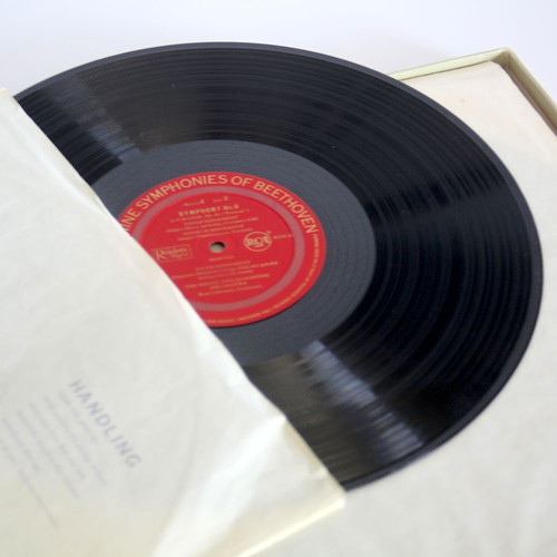 Beethoven The Nine Symphonies vinyl album like new, classical