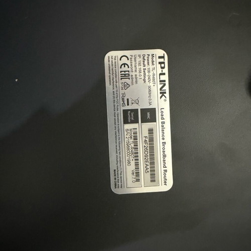 Tp-Link Load Balance TL-R480T+ used