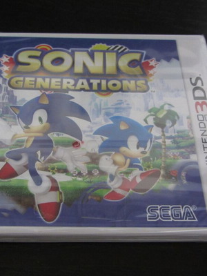 Sonic Generations Nintendo 3DS Καινούργιο σφραγισμένο
