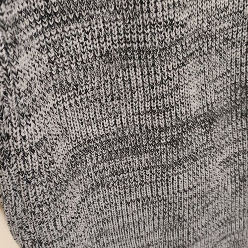 Knitted long cardigan unisex like new, gray and beige
