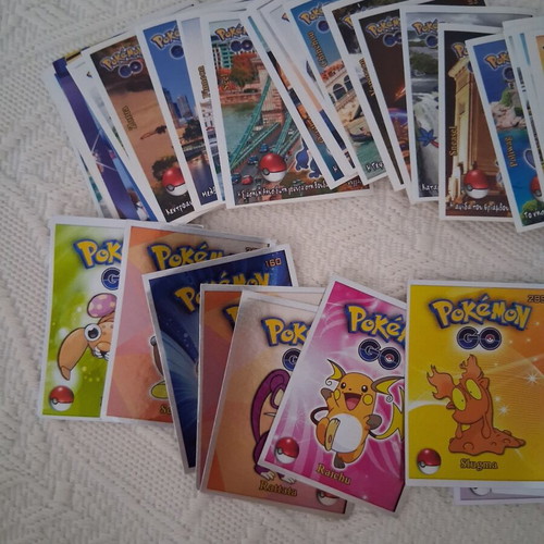 Pokemon Go stickers pack of 60, like new