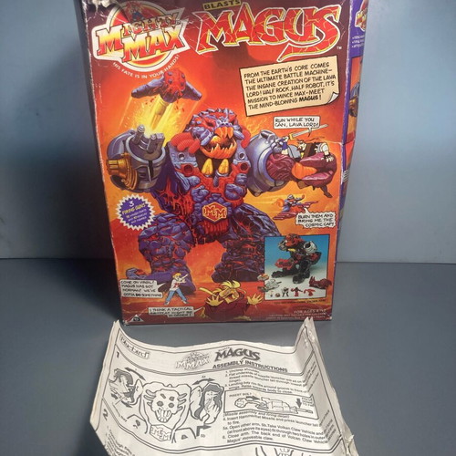 Mighty Max Blasts Magus playset used with original box