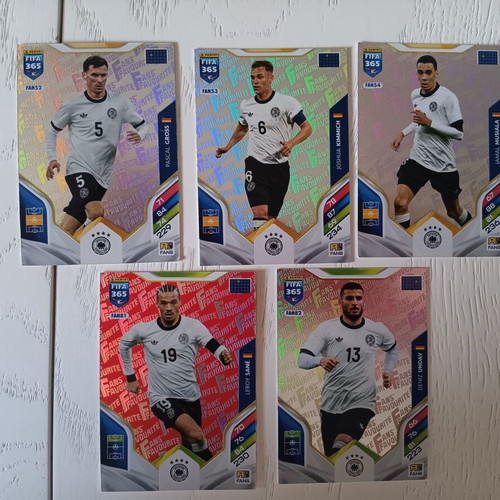 Adrenalyn XL 2026 6 PANINI FIFA 365 cards Germany national team like new