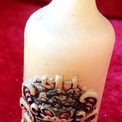 Salzburg Decorative Candle like new, souvenir from Germany