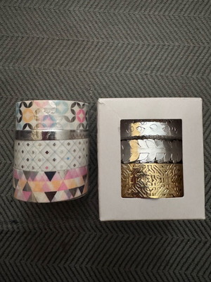 Washi Tapes Folia new, 2 packs
