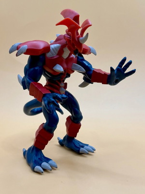 Yu-Gi-Oh! Mattel Archfiend of Gilfer action figure used (missing wings and orb)