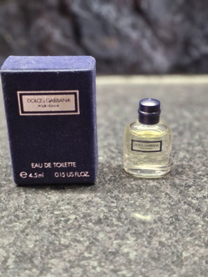 Dolce Gabbana Pour Homme mini perfume like new