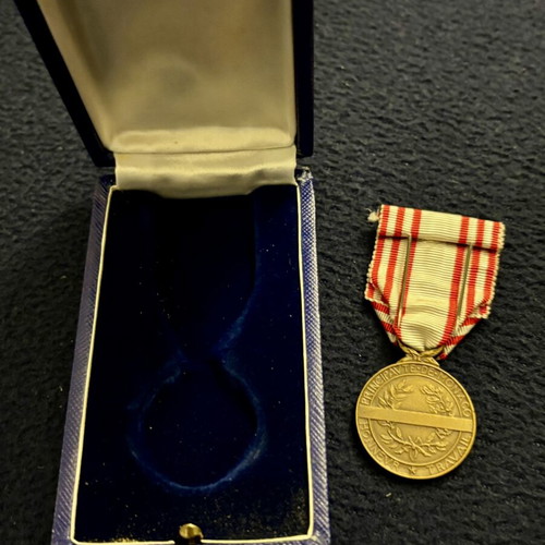 Monaco Medal Prince Louis II, 2nd Class Bronze, used