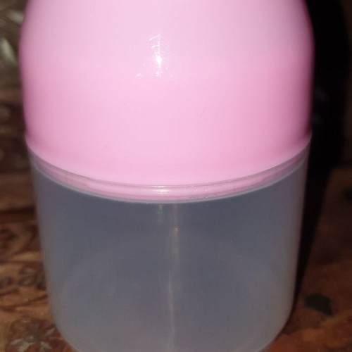 Plastic toy soda can used, only box