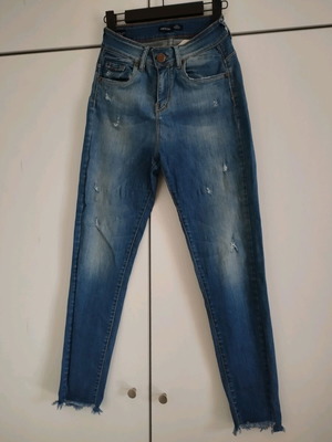 Tresor blue denim pants used, size S