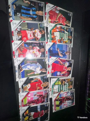 Topps Uefa Champions League Soccer 2021-22 stickers like new with extra