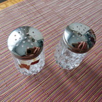 Nachtman salt and pepper set like new with sticker