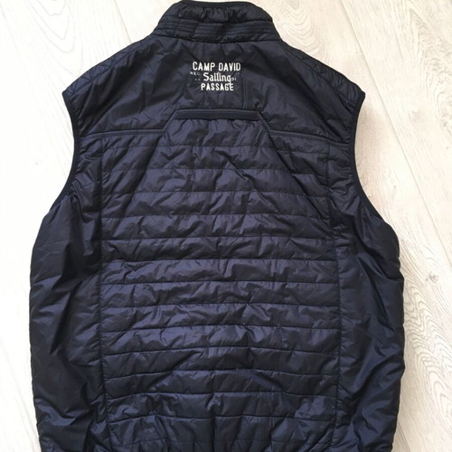 Camp David men's vest size 3XL used, blue