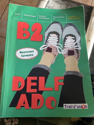 Delf Ado B2 French book used