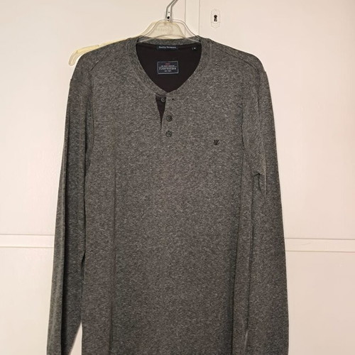 Funky Buddha long-sleeve shirt like new, gray, size M