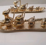 Miniature decorative plates used