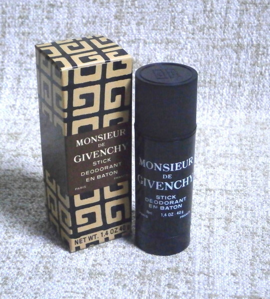 MONSIEUR DE GIVENCHY STICK DEODORANT MADE IN FRANCE VINTAGE ΚΑΙΝΟΥΡΓΙΟ ΑΝΔΡΙΚΟ ΑΠΟΣΜΗΤΙΚΟ ΜΕ ΚΟΥΤΙ