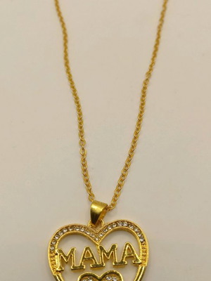 Mama heart necklace