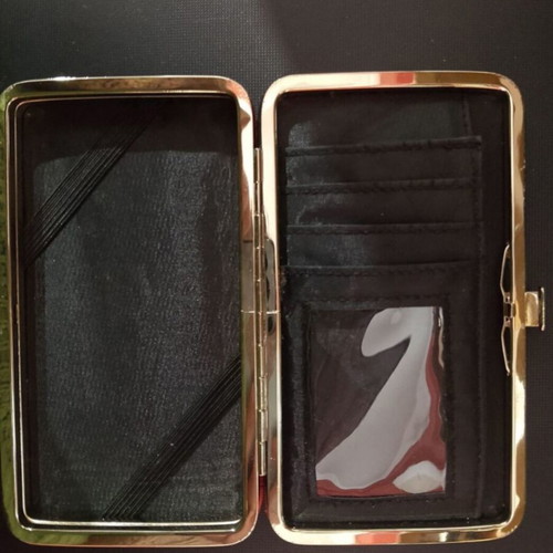 Stradivarius wallets used, pack of 2, croco texture