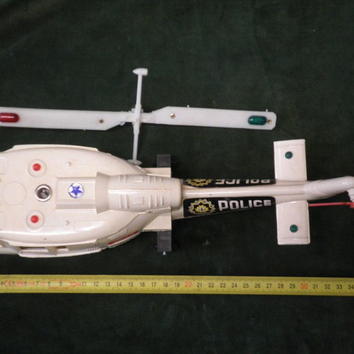 Helicopter Police Toy BELL UH-1 new by Ananias Ananiadis