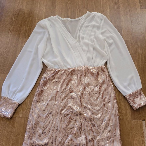 Gold dress size S