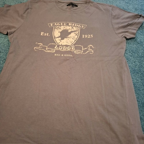 T-shirts size S like new, gray