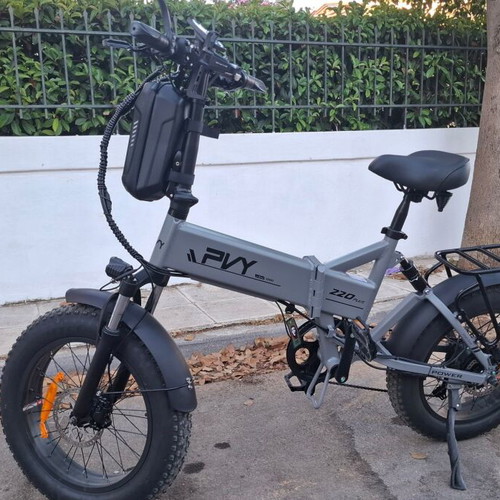E bike PVY Z20 PLUS 1000 100Nw like new with Shimano pedals and extras