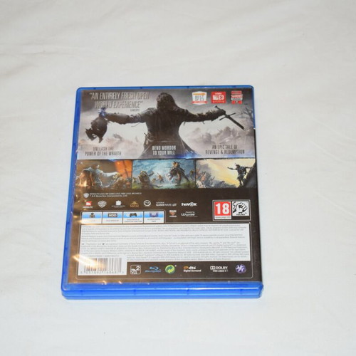 Middle-earth Shadow of Mordor PS4 game used