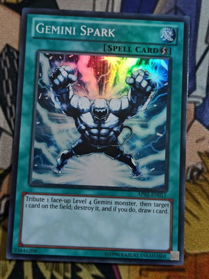 Gemini Spark Quick Play Spell κάρτα σαν καινούργια, Yu-Gi-Oh!