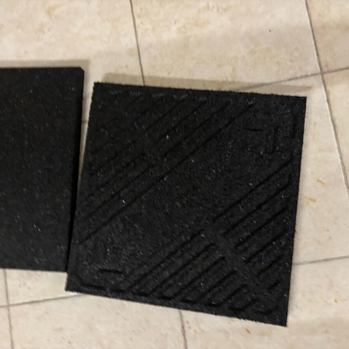 Rubber tiles new condition