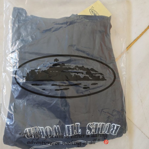 Corteiz Alcatraz Graphic T-Shirt New With Tag, Size Medium, Black